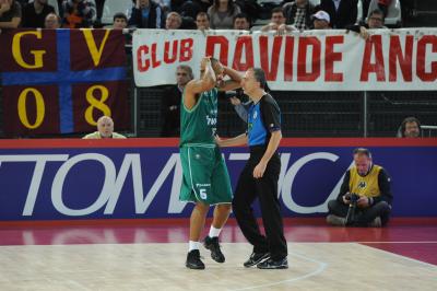 ROMA 14 11 2010 LBA, CAMPIONATO 2010-2011 BENETTON TREVISO BASKET - LOTTOMATICA ROMA