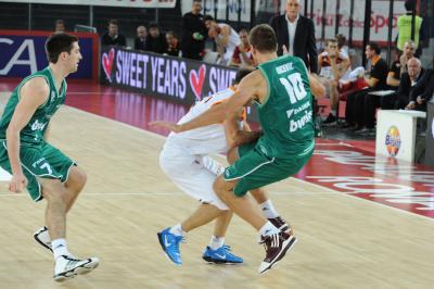 ROMA 14 11 2010 LBA, CAMPIONATO 2010-2011 BENETTON TREVISO BASKET - LOTTOMATICA ROMA