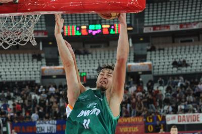 ROMA 14 11 2010 LBA, CAMPIONATO 2010-2011 BENETTON TREVISO BASKET - LOTTOMATICA ROMA