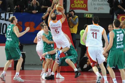 ROMA 14 11 2010 LBA, CAMPIONATO 2010-2011 BENETTON TREVISO BASKET - LOTTOMATICA ROMA