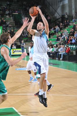 TREVISO 16 11 2010 EUROCUP  2010-2011 BENETTON BASKET - CHORALE ROANNE