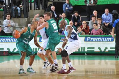 TREVISO 16 11 2010 EUROCUP  2010-2011 BENETTON BASKET - CHORALE ROANNE