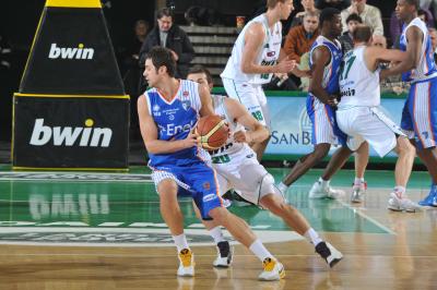 TREVISO 06 01 2011 LBA, CAMPIONATO 2010-2011 BENETTON TREVISO BASKET BRINDISI