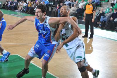 TREVISO 06 01 2011 LBA, CAMPIONATO 2010-2011 BENETTON TREVISO BASKET BRINDISI