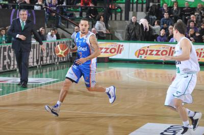 TREVISO 06 01 2011 LBA, CAMPIONATO 2010-2011 BENETTON TREVISO BASKET BRINDISI