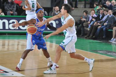 TREVISO 06 01 2011 LBA, CAMPIONATO 2010-2011 BENETTON TREVISO BASKET BRINDISI