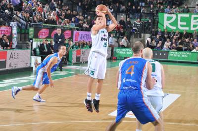 TREVISO 06 01 2011 LBA, CAMPIONATO 2010-2011 BENETTON TREVISO BASKET BRINDISI