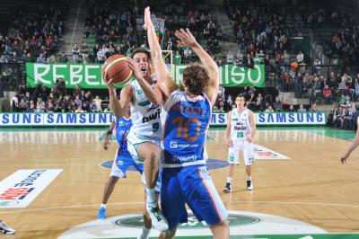 TREVISO 06 01 2011 LBA, CAMPIONATO 2010-2011 BENETTON TREVISO BASKET BRINDISI