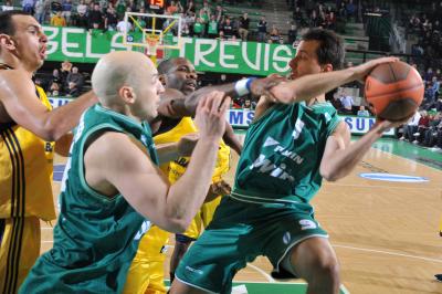 TREVISO 18 01 2011 EUROCUP  2010-2011 BENETTON BASKET - ALBA BERLIN