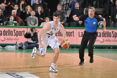 TREVISO 29 01 2011 LBA, CAMPIONATO 2010-2011 BENETTON TREVISO BASKET - ARMANI JEANS MILANO