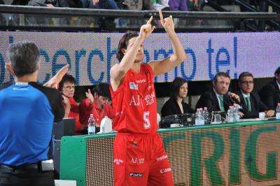 TREVISO 29 01 2011 LBA, CAMPIONATO 2010-2011 BENETTON TREVISO BASKET - ARMANI JEANS MILANO