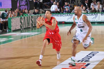 TREVISO 29 01 2011 LBA, CAMPIONATO 2010-2011 BENETTON TREVISO BASKET - ARMANI JEANS MILANO