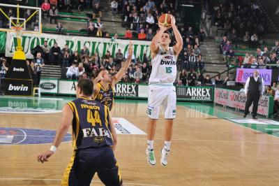 TREVISO 06 02 2011 LBA, CAMPIONATO 2010-2011 BENETTON TREVISO BASKET MONTEGRANARO