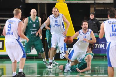 TREVISO 15 02 2011 EUROCUP  2010-2011 BENETTON BASKET - PANELLINOS