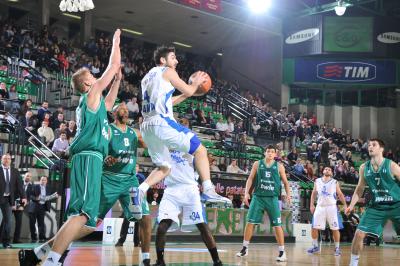 TREVISO 15 02 2011 EUROCUP  2010-2011 BENETTON BASKET - PANELLINOS