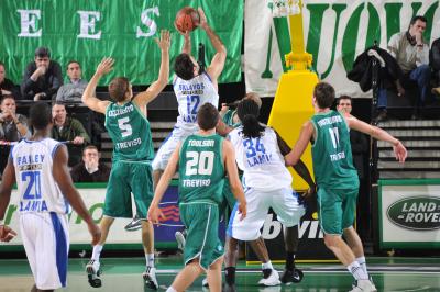 TREVISO 15 02 2011 EUROCUP  2010-2011 BENETTON BASKET - PANELLINOS