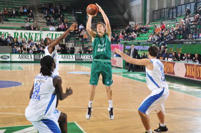 TREVISO 15 02 2011 EUROCUP  2010-2011 BENETTON BASKET - PANELLINOS