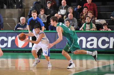 TREVISO 15 02 2011 EUROCUP  2010-2011 BENETTON BASKET - PANELLINOS