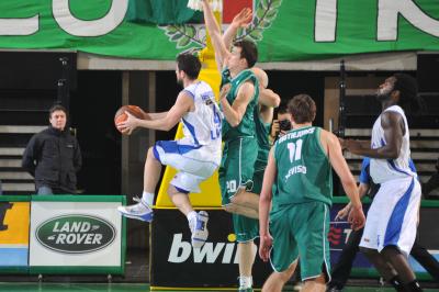 TREVISO 15 02 2011 EUROCUP  2010-2011 BENETTON BASKET - PANELLINOS
