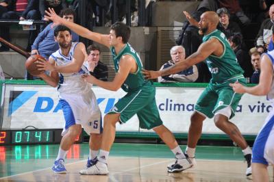 TREVISO 15 02 2011 EUROCUP  2010-2011 BENETTON BASKET - PANELLINOS