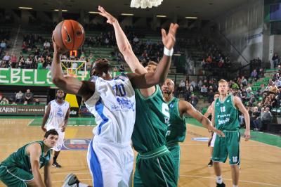 TREVISO 15 02 2011 EUROCUP  2010-2011 BENETTON BASKET - PANELLINOS