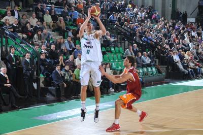 TREVISO 27 02 2011 LBA, CAMPIONATO 2010-2011 BENETTON TREVISO BASKET - LOTTOMATICA ROMA