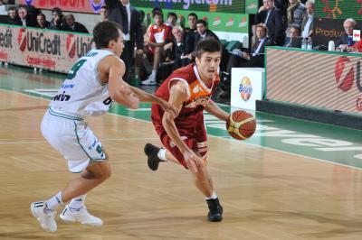 TREVISO 27 02 2011 LBA, CAMPIONATO 2010-2011 BENETTON TREVISO BASKET - LOTTOMATICA ROMA