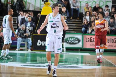 TREVISO 27 02 2011 LBA, CAMPIONATO 2010-2011 BENETTON TREVISO BASKET - LOTTOMATICA ROMA