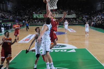 TREVISO 27 02 2011 LBA, CAMPIONATO 2010-2011 BENETTON TREVISO BASKET - LOTTOMATICA ROMA
