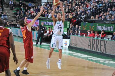 TREVISO 27 02 2011 LBA, CAMPIONATO 2010-2011 BENETTON TREVISO BASKET - LOTTOMATICA ROMA