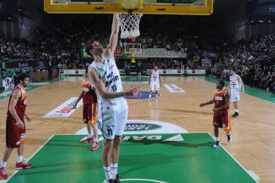 TREVISO 27 02 2011 LBA, CAMPIONATO 2010-2011 BENETTON TREVISO BASKET - LOTTOMATICA ROMA