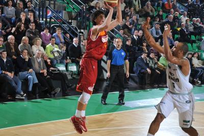 TREVISO 27 02 2011 LBA, CAMPIONATO 2010-2011 BENETTON TREVISO BASKET - LOTTOMATICA ROMA