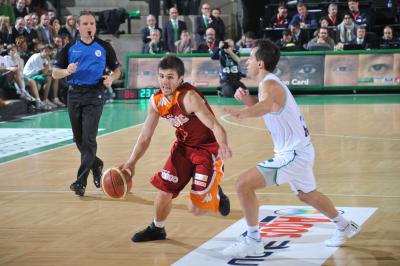 TREVISO 27 02 2011 LBA, CAMPIONATO 2010-2011 BENETTON TREVISO BASKET - LOTTOMATICA ROMA