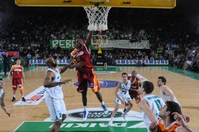 TREVISO 27 02 2011 LBA, CAMPIONATO 2010-2011 BENETTON TREVISO BASKET - LOTTOMATICA ROMA