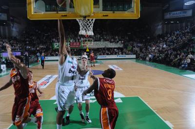 TREVISO 27 02 2011 LBA, CAMPIONATO 2010-2011 BENETTON TREVISO BASKET - LOTTOMATICA ROMA