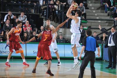 TREVISO 27 02 2011 LBA, CAMPIONATO 2010-2011 BENETTON TREVISO BASKET - LOTTOMATICA ROMA
