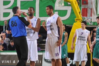 TREVISO 30 03 2011 EUROCUP  2010-2011 BENETTON BASKET - GOETTINGER