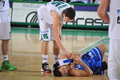 TREVISO 09 04 2011 LBA, CAMPIONATO 2010-2011 BENETTON TREVISO BASKET - DINAMO SASSARI