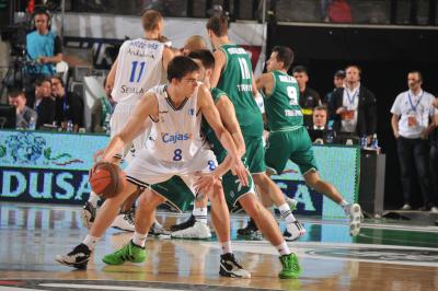 TREVISO 16 04 2011 EUROCUP  2010-2011 BENETTON BASKET - CAJASOL SEVILLA