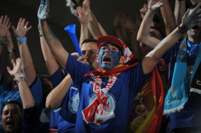 TREVISO 16 04 2011 EUROCUP  2010-2011 BENETTON BASKET - CAJASOL SEVILLA