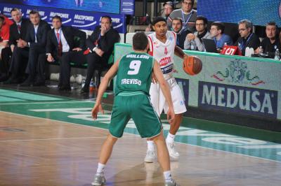 TREVISO 17 04 2011 EUROCUP  2010-2011 BENETTON BASKET - CEDEVITA ZAGABRIA