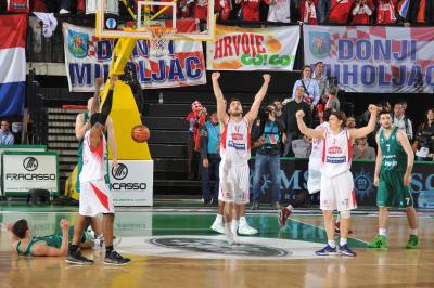 TREVISO 17 04 2011 EUROCUP  2010-2011 BENETTON BASKET - CEDEVITA ZAGABRIA