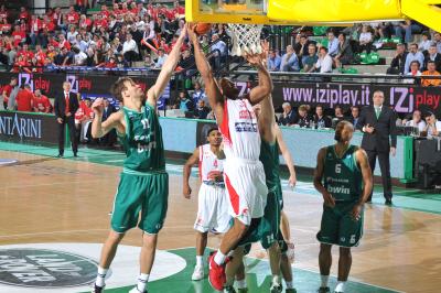 TREVISO 17 04 2011 EUROCUP  2010-2011 BENETTON BASKET - CEDEVITA ZAGABRIA