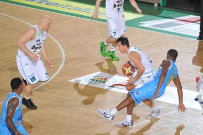 TREVISO 23 04 2011 LBA, CAMPIONATO 2010-2011 BENETTON TREVISO BASKET - CREMONA