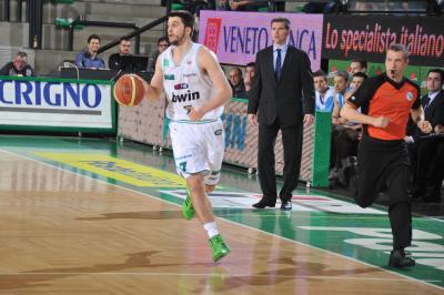 TREVISO 23 04 2011 LBA, CAMPIONATO 2010-2011 BENETTON TREVISO BASKET - CREMONA