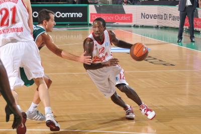 TREVISO 22 11 2011 EUROCUP  2011-2012 BENETTON BASKET - SPARTAK SP
