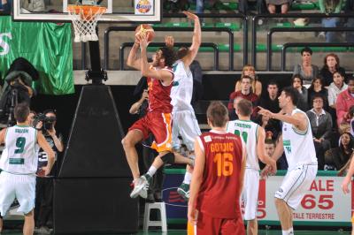 TREVISO 10 12 2011 LBA, CAMPIONATO 2011-2012 BENETTON TREVISO BASKET - LOTTOMATICA ROMA