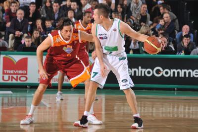 TREVISO 10 12 2011 LBA, CAMPIONATO 2011-2012 BENETTON TREVISO BASKET - LOTTOMATICA ROMA
