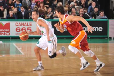 TREVISO 10 12 2011 LBA, CAMPIONATO 2011-2012 BENETTON TREVISO BASKET - LOTTOMATICA ROMA