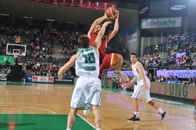 TREVISO 10 12 2011 LBA, CAMPIONATO 2011-2012 BENETTON TREVISO BASKET - LOTTOMATICA ROMA